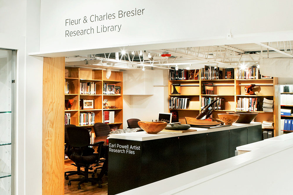 The Center for Art in Wood Research Library