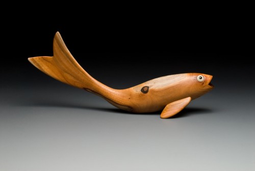 Buckthorn Branch Happy Fish by Janel Jacobson