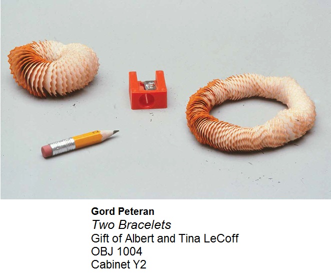 Two Bracelets by Gord Peteran