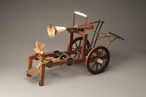 Patent Model for the First Snowblower