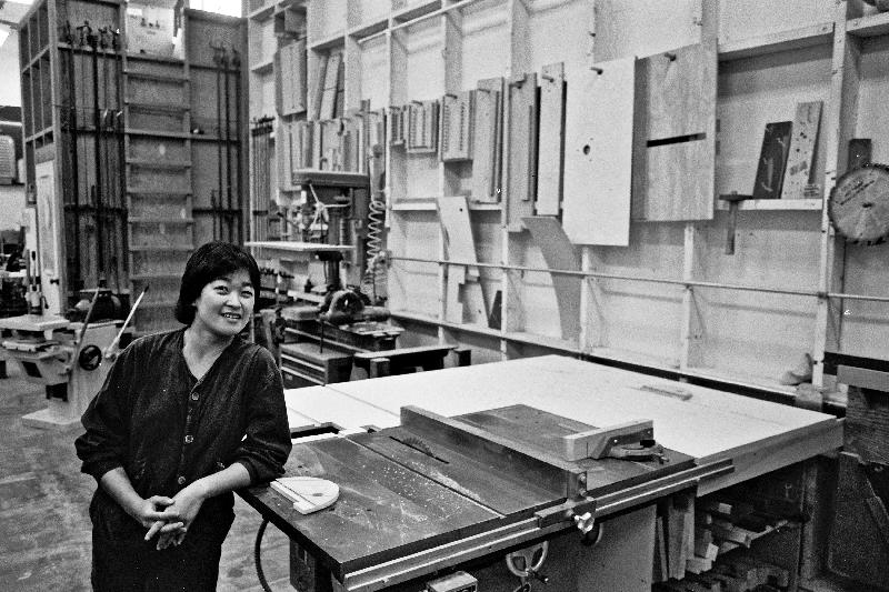 Wendy Maruyama at her Studio, Oakland, CA