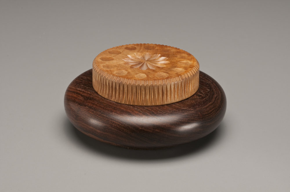 Bocote Bowl with Lid