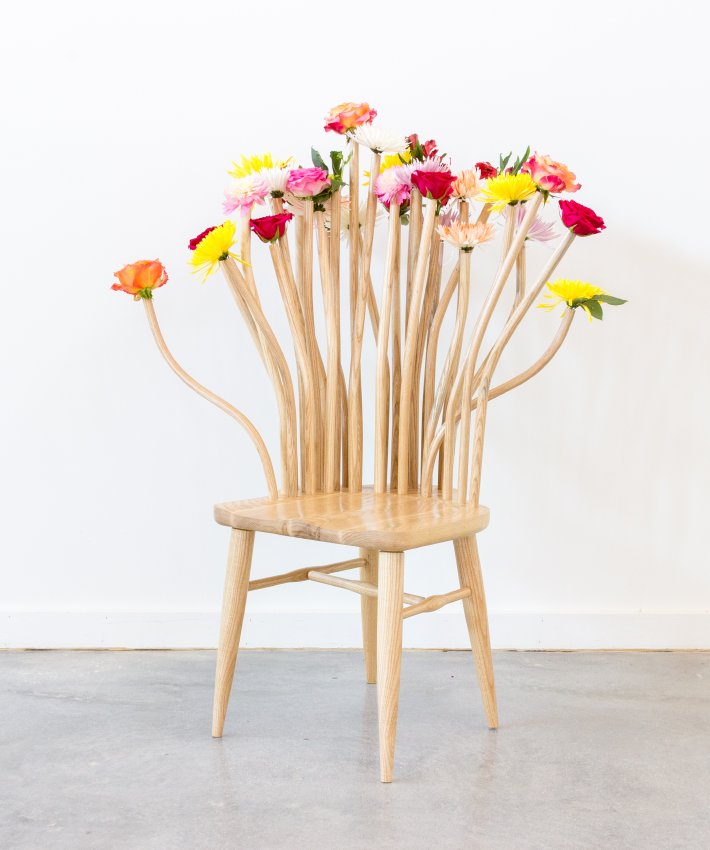 Windsor Flower Chair II